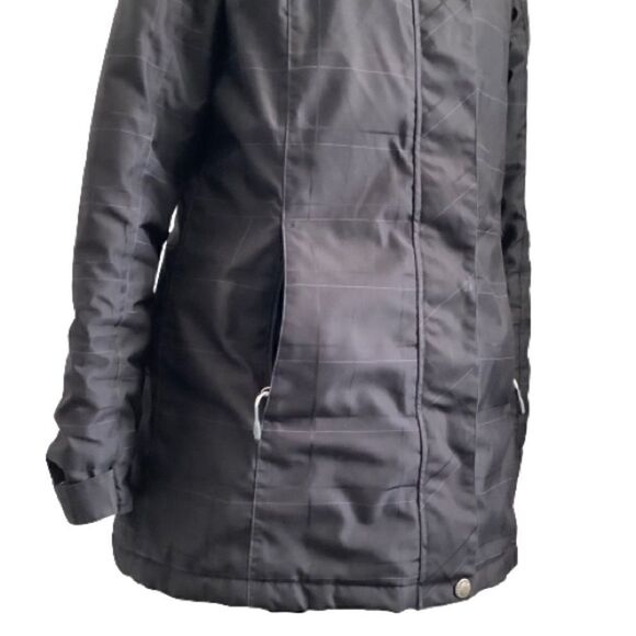 McKINLEY BLACK WINTER COAT SIZE MEDIUM - Picture 6 of 15
